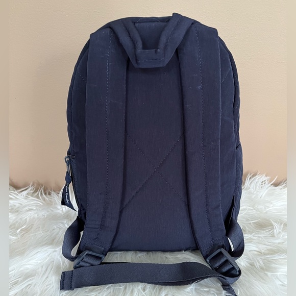 {Vera Bradley} Essential Compact Backpack in Microfiber Navy - NWT - Picture 5 of 8